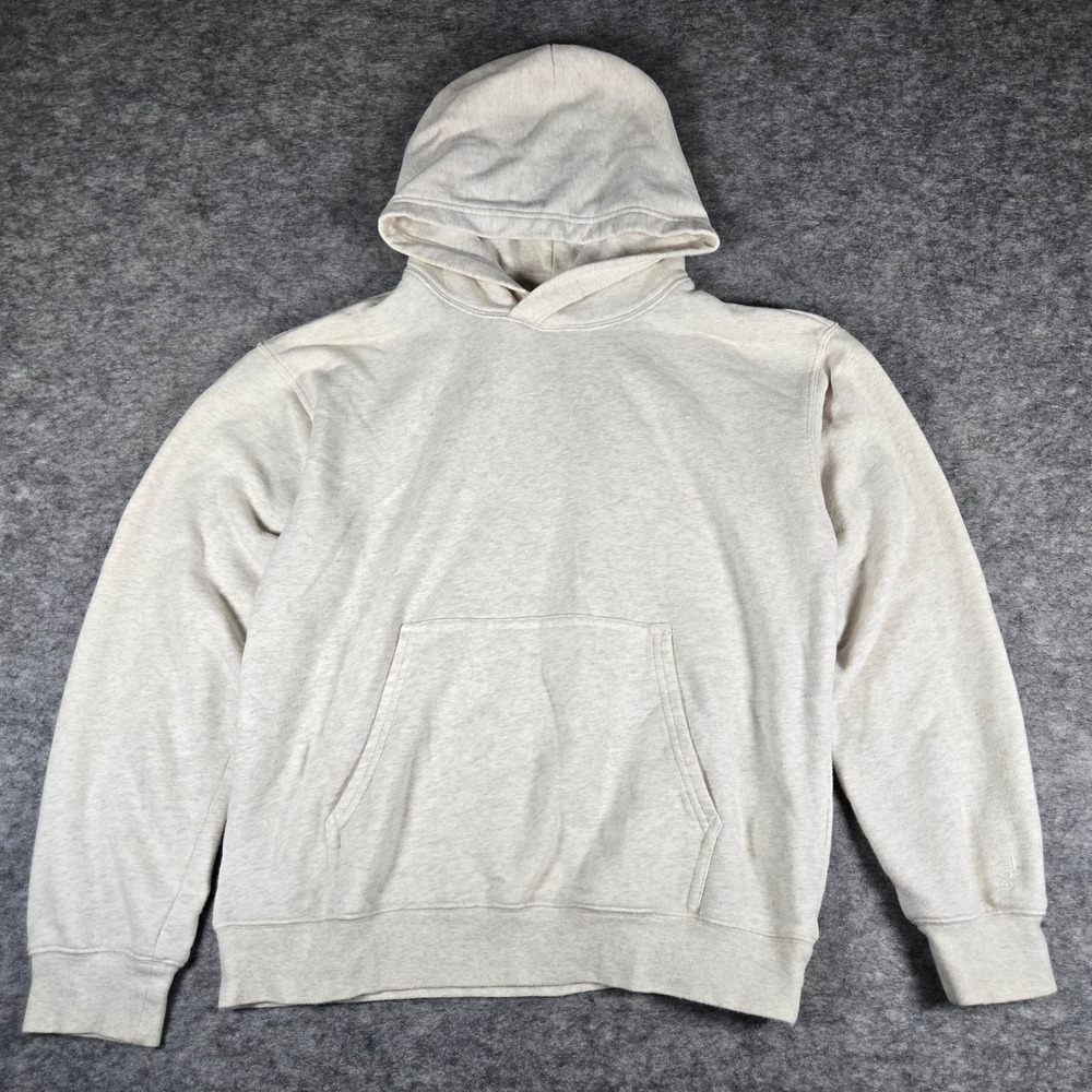 Tna Womens Oatmeal AiryAF Fleece Casual Pullover Hoodie Size M - Picture 1 of 9